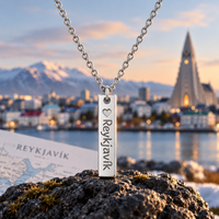 Reykjavík Hálsmen Gull
