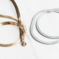 Herringbone Big- hálsmen